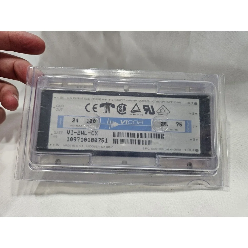 VICOR VI-2WL-CW Isolated DC/DC Converters 24vdc 100 Watts 28 Vdc 75 Watts New